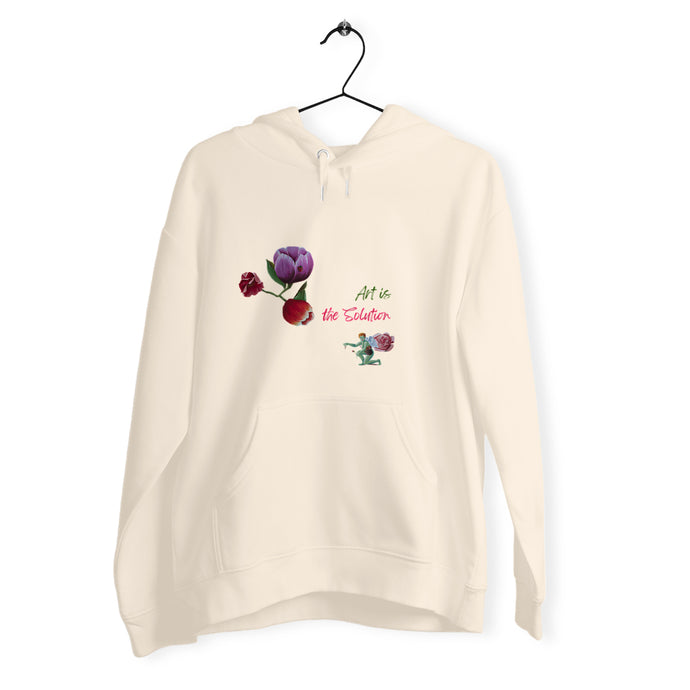 Sweatshirt à capuche femme motif art - Hoodie femme imprimé motif art - Art Solution